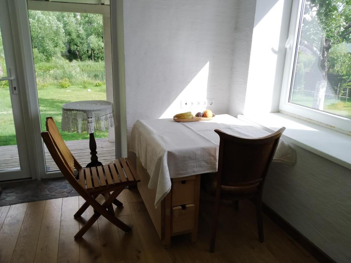 River Side Studio, 9Mi From Palanga, With Sauna Villa Kretinga Ngoại thất bức ảnh
